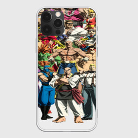 Чехол для iPhone 12 Pro с принтом Street Fighter Сharacters в Белгороде, силикон | область печати: задняя сторона чехла, без боковых панелей | street fighter сharacters