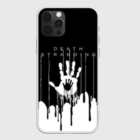 Чехол для iPhone 12 Pro Max с принтом DEATH STRANDING в Белгороде, Силикон |  | Тематика изображения на принте: bridges uca | death stranded | death stranding | fragile express. | kojima productions | mikkelsen | void if tampered | кодзима гений | мадс миккельсен