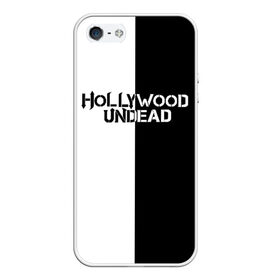 Чехол для iPhone 5/5S матовый с принтом HOLLYWOOD UNDEAD в Белгороде, Силикон | Область печати: задняя сторона чехла, без боковых панелей | deuce | hollywood undead | hu | j dog | shady jeff | голивудская нежить | голливуд | даниэль мурильо | джордан террелл | джордж артур рейган | дилан альварес | мэттью сент клер | нежить