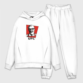 Мужской костюм хлопок OVERSIZE с принтом UFC (Конор) в Белгороде,  |  | kfc | ufc | боец | конор макгрегор