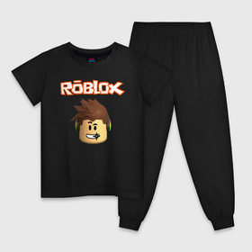 Детская пижама хлопок с принтом Roblox в Белгороде, 100% хлопок |  брюки и футболка прямого кроя, без карманов, на брюках мягкая резинка на поясе и по низу штанин
 | Тематика изображения на принте: roblox | roblox скачать | игра роблокс | коды роблокс | роблокс | роблокс играть | роблокс симулятор | скачать роблокс