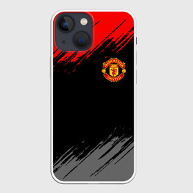 Чехол для iPhone 13 mini с принтом МАНЧЕСТЕР ЮНАЙТЕД | FCMU | MANCHESTER UNITED в Белгороде,  |  | fc | fcmu | football | football club | manchester united | red devils | sport | красные дьяволы | манчестер юнайтед | спорт | фк | фкмю | футбол | футбольный клуб