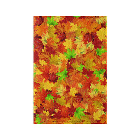 Обложка для паспорта матовая кожа с принтом Кленовые листья в Белгороде, натуральная матовая кожа | размер 19,3 х 13,7 см; прозрачные пластиковые крепления | Тематика изображения на принте: багрец | клён | кленовый | лист | листопад | осенний | осень | паттрен