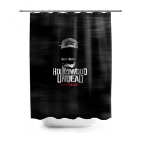 Штора 3D для ванной с принтом Hollywood Undead в Белгороде, 100% полиэстер | плотность материала — 100 г/м2. Стандартный размер — 146 см х 180 см. По верхнему краю — пластиковые люверсы для креплений. В комплекте 10 пластиковых колец | charlie scene | danny | funny man | hollywood undead | hu | j dog | johnny 3 tears | андед | голивуд | голливудская | группа | гу | нежить | реп | рок | рэп | рэпкор | ундед | ундэ