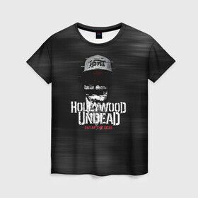 Женская футболка 3D с принтом Hollywood Undead в Белгороде, 100% полиэфир ( синтетическое хлопкоподобное полотно) | прямой крой, круглый вырез горловины, длина до линии бедер | charlie scene | danny | funny man | hollywood undead | hu | j dog | johnny 3 tears | андед | голивуд | голливудская | группа | гу | нежить | реп | рок | рэп | рэпкор | ундед | ундэ