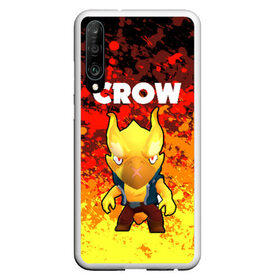 Чехол для Honor P30 с принтом BRAWL STARS CROW PHOENIX в Белгороде, Силикон | Область печати: задняя сторона чехла, без боковых панелей | brawl stars | brawl stars crow | brawl stars crow phoenix | взлом brawl stars | сервера brawl stars | скачать brawl stars | скачать бесплатно brawl stars