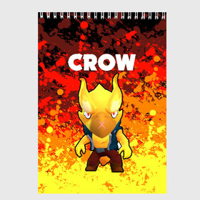 Скетчбук с принтом BRAWL STARS CROW PHOENIX в Белгороде, 100% бумага
 | 48 листов, плотность листов — 100 г/м2, плотность картонной обложки — 250 г/м2. Листы скреплены сверху удобной пружинной спиралью | brawl stars | brawl stars crow | brawl stars crow phoenix | взлом brawl stars | сервера brawl stars | скачать brawl stars | скачать бесплатно brawl stars