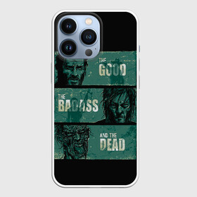 Чехол для iPhone 13 Pro с принтом The Walking Dead в Белгороде,  |  | Тематика изображения на принте: amc | carol | daryl | dixon | michonne | negan | reaction | rick | season 10 | twd | zombies | диксон | дэрил | зомби | мертвецы | мишонн | неган | реакция | рик | ходячие