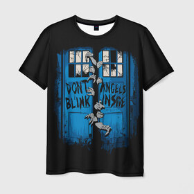 Мужская футболка 3D с принтом Ходячие мертвецы в Белгороде, 100% полиэфир | прямой крой, круглый вырез горловины, длина до линии бедер | amc | carol | daryl | dixon | michonne | negan | reaction | rick | season 10 | twd | zombies | диксон | дэрил | зомби | мертвецы | мишонн | неган | реакция | рик | ходячие
