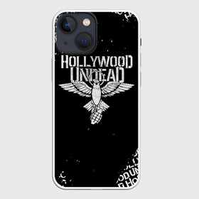 Чехол для iPhone 13 mini с принтом HOLLYWOOD UNDEAD в Белгороде,  |  | deuce | hollywood undead | hu | j dog | shady jeff | голливуд | голливудская нежить | даниэль мурильо | джордан террелл | джордж артур рейган | дилан альварес | мэттью сент клер | нежить