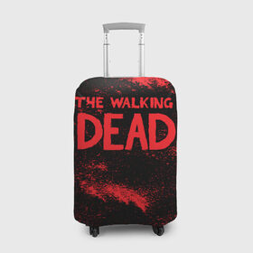 Чехол для чемодана 3D с принтом The Walking Dead в Белгороде, 86% полиэфир, 14% спандекс | двустороннее нанесение принта, прорези для ручек и колес | amc | carol | daryl | dixon | michonne | negan | reaction | rick | season 10 | twd | zombies | диксон | дэрил | зомби | мертвецы | мишонн | неган | реакция | рик | ходячие