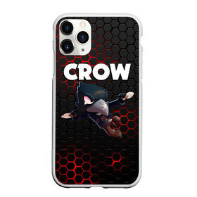 Чехол для iPhone 11 Pro матовый с принтом BRAWL STARS CROW в Белгороде, Силикон |  | brawl stars | bull | colt | crow | leon | stars | берли | бо | брок | ворон | джесси | динамайк | дэррил | кольт | леон | мортис | нита | пайпер | пенни | поко | пэм | рикошет | спайк | фрэнк | шелли | эль примо