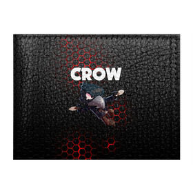 Обложка для студенческого билета с принтом BRAWL STARS CROW в Белгороде, натуральная кожа | Размер: 11*8 см; Печать на всей внешней стороне | brawl stars | bull | colt | crow | leon | stars | берли | бо | брок | ворон | джесси | динамайк | дэррил | кольт | леон | мортис | нита | пайпер | пенни | поко | пэм | рикошет | спайк | фрэнк | шелли | эль примо