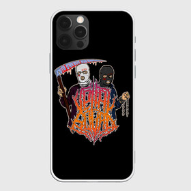 Чехол для iPhone 12 Pro с принтом Velial Squad в Белгороде, силикон | область печати: задняя сторона чехла, без боковых панелей | horror | music | rap | redvelsqd | rock | музыка | рок | рэп | хоррор