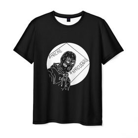 Мужская футболка 3D с принтом Velial Squad в Белгороде, 100% полиэфир | прямой крой, круглый вырез горловины, длина до линии бедер | horror | music | rap | redvelsqd | rock | музыка | рок | рэп | хоррор