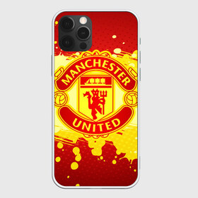 Чехол для iPhone 12 Pro Max с принтом Манчестер Юнайтед в Белгороде, Силикон |  | manchester | manchester united | mufc | red devils | красные дьяволы | манчестер | манчестер юнайтед | фанатская | футбольная | футбольный клуб | юнайтед