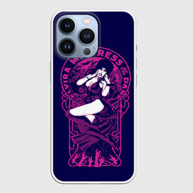 Чехол для iPhone 13 Pro с принтом Эльвира в Белгороде,  |  | elvira | mistress of the dark | арт | девушка | эльвира | эльвира  повелительница тьмы