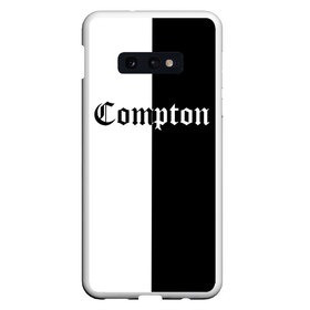 Чехол для Samsung S10E с принтом COMPTON в Белгороде, Силикон | Область печати: задняя сторона чехла, без боковых панелей | Тематика изображения на принте: compton | dj yella | dr. dre | eazy e | ice cube | mc ren | n.w.a | nwa | straight outta compton | west side | западная сторона | комптон