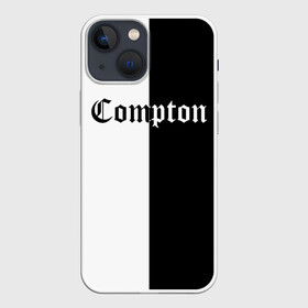 Чехол для iPhone 13 mini с принтом COMPTON в Белгороде,  |  | compton | dj yella | dr. dre | eazy e | ice cube | mc ren | n.w.a | nwa | straight outta compton | west side | западная сторона | комптон