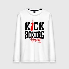 Мужской лонгслив хлопок с принтом Kick boxing Queen в Белгороде, 100% хлопок |  | boxer | boxing | kick boxing | kickboxing | mma | queen | бокс | боксер | кик боксинг | кикбоксинг | королева бокса | тайский бокс