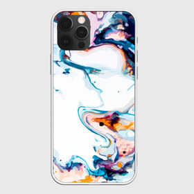 Чехол для iPhone 12 Pro Max с принтом Брызги красок в Белгороде, Силикон |  | texture | абстракция | акварель | волны | граффити | краски | линии | текстура | уличный стиль | яркая