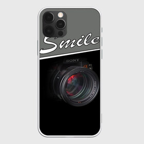 Чехол для iPhone 12 Pro Max с принтом Smile в Белгороде, Силикон |  | camera | smile | sony | зеркалка | камера | съёмка | улыбочку | фотик | фотоаппарат | фотограф | фотография | фотосъёмка