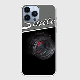 Чехол для iPhone 13 Pro Max с принтом Smile в Белгороде,  |  | Тематика изображения на принте: camera | smile | sony | зеркалка | камера | съёмка | улыбочку | фотик | фотоаппарат | фотограф | фотография | фотосъёмка
