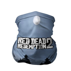 Бандана-труба 3D с принтом RED DEAD REDEMPTION в Белгороде, 100% полиэстер, ткань с особыми свойствами — Activecool | плотность 150‒180 г/м2; хорошо тянется, но сохраняет форму | Тематика изображения на принте: arthur morgan | cowboy | online | red dead online | red dead redemption 2 | rockstar games | wild west | артур морган | бандит | вестерн | винтовка | дикий запад | ковбой | рокстар