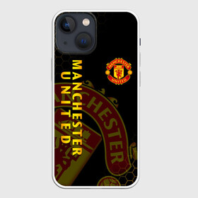 Чехол для iPhone 13 mini с принтом МАНЧЕСТЕР ЮНАЙТЕД в Белгороде,  |  | fc | fcmu | football | football club | manchester united | red devils | sport | красные дьяволы | манчестер юнайтед | спорт | фк | фкмю | футбол | футбольный клуб