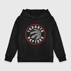 Детское худи Oversize хлопок с принтом Toronto Raptors Logo в Белгороде, френч-терри — 70% хлопок, 30% полиэстер. Мягкий теплый начес внутри —100% хлопок | боковые карманы, эластичные манжеты и нижняя кромка, капюшон на магнитной кнопке | nba | raptors | toronto | toronto raptors | баскетбол | нба | рапторс | рэпторс | спорт | торонто | торонто рапторс | торонто рэпторс