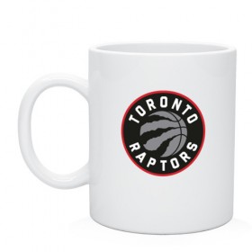 Кружка с принтом Toronto Raptors Logo в Белгороде, керамика | объем — 330 мл, диаметр — 80 мм. Принт наносится на бока кружки, можно сделать два разных изображения | nba | raptors | toronto | toronto raptors | баскетбол | нба | рапторс | рэпторс | спорт | торонто | торонто рапторс | торонто рэпторс