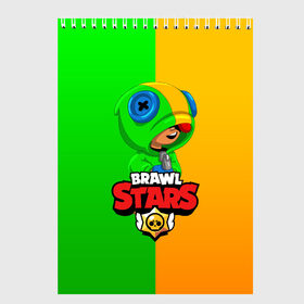 Скетчбук с принтом BRAWL STARS LEON в Белгороде, 100% бумага
 | 48 листов, плотность листов — 100 г/м2, плотность картонной обложки — 250 г/м2. Листы скреплены сверху удобной пружинной спиралью | brawl stars | bull | colt | crow | leon | stars | берли | бо | брок | ворон | джесси | динамайк | дэррил | кольт | леон | мортис | нита | пайпер | пенни | поко | пэм | рикошет | спайк | фрэнк | шелли | эль примо