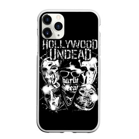 Чехол для iPhone 11 Pro матовый с принтом Hollywood Undead в Белгороде, Силикон |  | charlie scene | danny | funny man | hollywood undead | hu | j dog | johnny 3 tears | голливудская нежить | голубь | голубь с гранатой | граната | ню метал | рэп метал | рэп рок