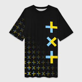 Платье-футболка 3D с принтом TXT в Белгороде,  |  | beomgyu | huening kai | k pop | soobin | taehyun | tomorrow x together | txt | yeonjun | к поп