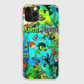 Чехол для iPhone 12 Pro Max с принтом Plants vs Zombies в Белгороде, Силикон |  | Тематика изображения на принте: plant | zombies | зомби | растения | растения против зомби