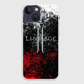 Чехол для iPhone 13 mini с принтом LINEAGE 2 в Белгороде,  |  | armor | characters | erak note | kim sung hwan | lineage | lineage 2 | lineage antharas | lineage eternal | minimalism | shield | twilight resistance | warrior | персонажи