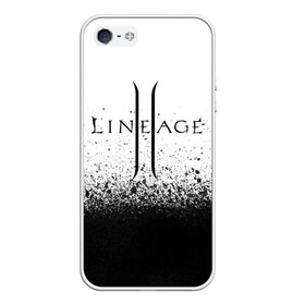 Чехол для iPhone 5/5S матовый с принтом LINEAGE 2 в Белгороде, Силикон | Область печати: задняя сторона чехла, без боковых панелей | Тематика изображения на принте: armor | characters | erak note | kim sung hwan | lineage | lineage 2 | lineage antharas | lineage eternal | minimalism | shield | twilight resistance | warrior | персонажи