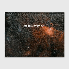 Обложка для студенческого билета с принтом SPACE X в Белгороде, натуральная кожа | Размер: 11*8 см; Печать на всей внешней стороне | cosmos | elon musk | galaxy | mars | robot | rockets | space | space x | tesla | universe | андроид | галактика | илон маск | космос | марс | пришельцы | ракеты | робот | спейс икс | тесла