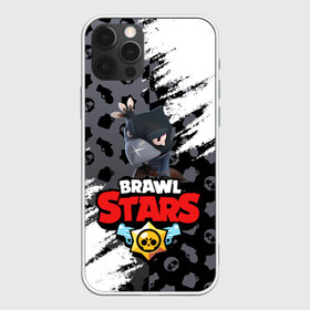 Чехол для iPhone 12 Pro с принтом BRAWL STARS CROW  в Белгороде, силикон | область печати: задняя сторона чехла, без боковых панелей | 8 bit | 8 бит. | 8bit | 8бит | android | brawl stars | colt | crow | games | leon | penny | poco | shelly | spike | wanted | брав | бравл старс | звезды | игры | мобильные игры | старс