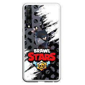 Чехол для Honor P30 с принтом BRAWL STARS CROW в Белгороде, Силикон | Область печати: задняя сторона чехла, без боковых панелей | 8 bit | 8 бит. | 8bit | 8бит | android | brawl stars | colt | crow | games | leon | penny | poco | shelly | spike | wanted | брав | бравл старс | звезды | игры | мобильные игры | старс