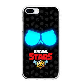 Чехол для iPhone 7Plus/8 Plus матовый с принтом BRAWL STARS 8-BIT в Белгороде, Силикон | Область печати: задняя сторона чехла, без боковых панелей | 8 bit | 8 бит. | 8bit | 8бит | android | brawl stars | colt | crow | games | leon | penny | poco | shelly | spike | wanted | брав | бравл старс | звезды | игры | мобильные игры | старс