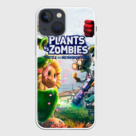 Чехол для iPhone 13 mini с принтом Plants vs Zombies. в Белгороде,  |  | plants vs zombies | pvz | зомби | игра | растения | растения против зомби