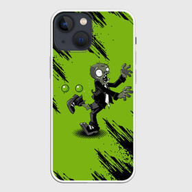 Чехол для iPhone 13 mini с принтом Plants vs. Zombies в Белгороде,  |  | plants vs. zombies | зомби | игра | компьютерная игра | против | растения | растения против зомби