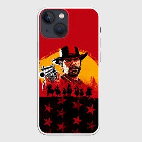 Чехол для iPhone 13 mini с принтом Red Dead Redemption 2 в Белгороде,  |  | dead | rdr | rdr2 | red | redemption | артур | банда | бандиты | вестерн | дикий запад | ковбои | морган | сша