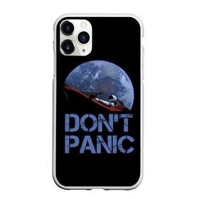 Чехол для iPhone 11 Pro матовый с принтом Dont Panic в Белгороде, Силикон |  | 2022 | cat | elon | galaxy | mars | moon | musk | nasa | space | spacex | tesla | вселенная | галактика | звезды | илон | космонавт | космос | луна | марс | маск | наса | скафандр | тесла