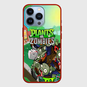 Чехол для iPhone 13 Pro с принтом PLANTS VS. ZOMBIES в Белгороде,  |  | garden warfare | plants | plants vs. zombies | plants vs. zombies: garden warfare | popcap | zombies | кактус | картошка | подсолнух | растения против зомби | сад