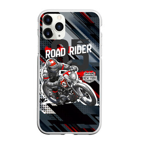 Чехол для iPhone 11 Pro Max матовый с принтом Road Rider Мотоциклист в Белгороде, Силикон |  | moto | motobike | road rider | гонка | гонщик | мото | мотоцикл | мотоциклист