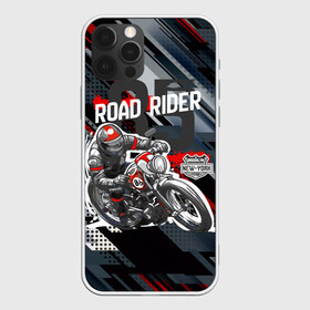 Чехол для iPhone 12 Pro Max с принтом Road Rider Мотоциклист в Белгороде, Силикон |  | moto | motobike | road rider | гонка | гонщик | мото | мотоцикл | мотоциклист