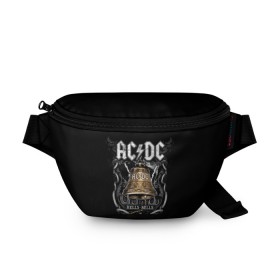 Поясная сумка 3D с принтом AC/DC в Белгороде, 100% полиэстер | плотная ткань, ремень с регулируемой длиной, внутри несколько карманов для мелочей, основное отделение и карман с обратной стороны сумки застегиваются на молнию | ac dc | acdc | acdc ас дс | австралийская | ангус янг | асдс | блюз | группа | крис слэйд | метал | молния | музыка | певцы | рок | рок н ролл | стиви янг | хард | хардрок | эксл роуз