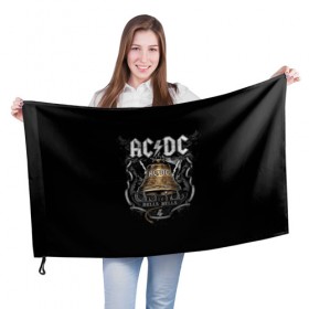 Флаг 3D с принтом AC/DC в Белгороде, 100% полиэстер | плотность ткани — 95 г/м2, размер — 67 х 109 см. Принт наносится с одной стороны | ac dc | acdc | acdc ас дс | австралийская | ангус янг | асдс | блюз | группа | крис слэйд | метал | молния | музыка | певцы | рок | рок н ролл | стиви янг | хард | хардрок | эксл роуз